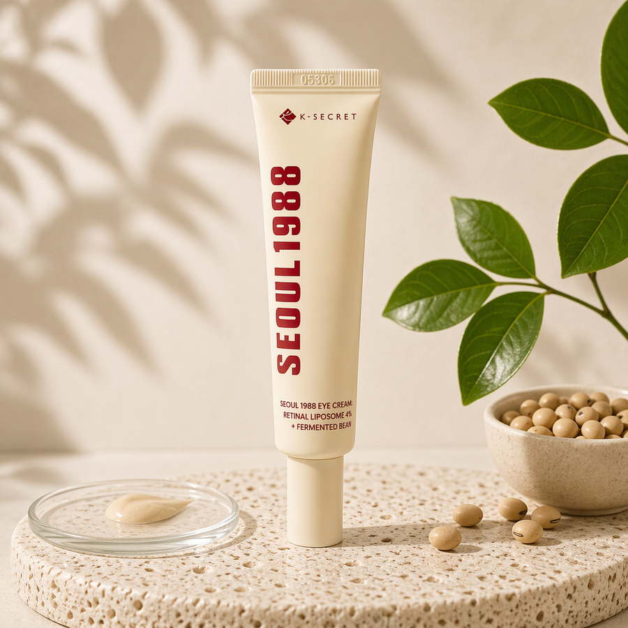 KSECRET SEOUL 1988 Eye Cream: Retinal Liposome 4% + Fermented Bean