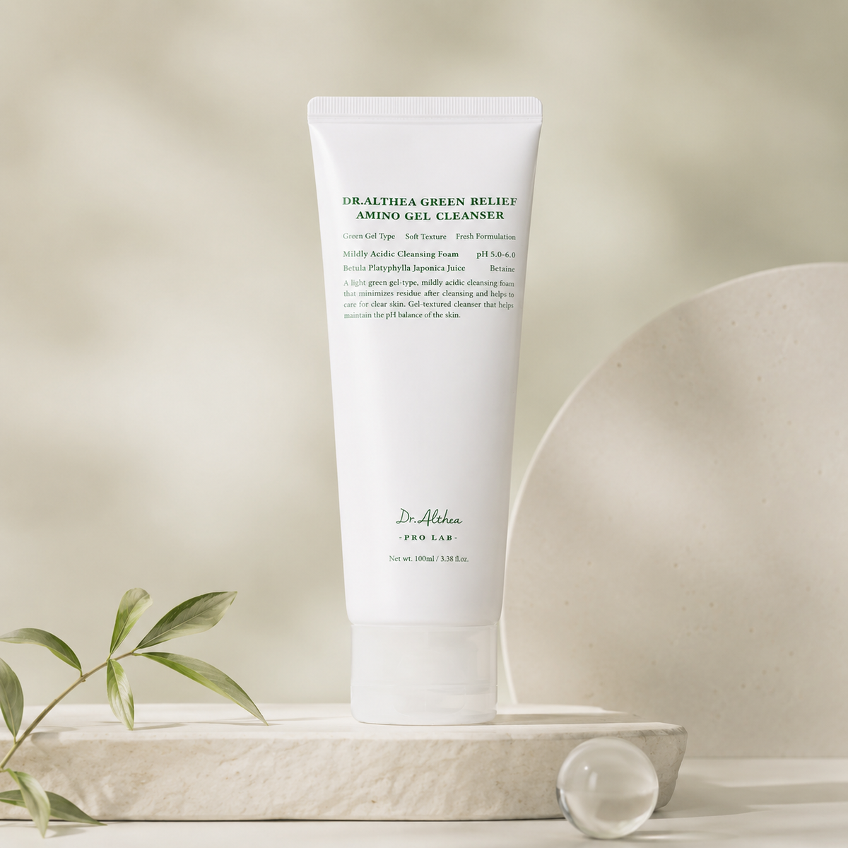Dr. Althea Green Relief Amino Gel Cleanser 100ml