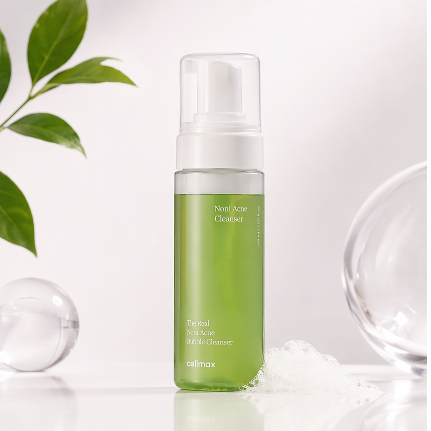 CELIMAX The Real Noni Acne Bubble Cleanser 155ml